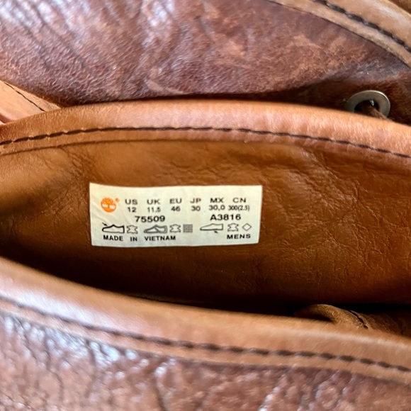 Men’s Timberland Brown Leather Chukkas - Picture 8 of 8